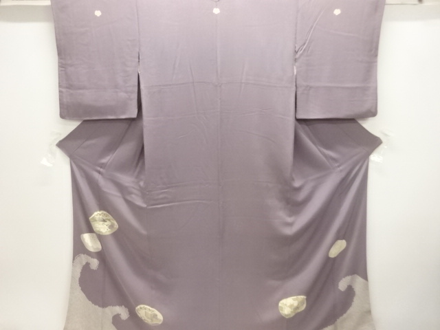 JAPANESE KIMONO / ANTIQUE KIMONO / SILK / KINSHA / SHIBORI / MANSION